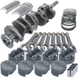 Load image into Gallery viewer, Eagle Ford FE 4.125in Crank 6.700in I-Beam Rods -7cc Flat Top 4.080in Pistons Rotating Assembly