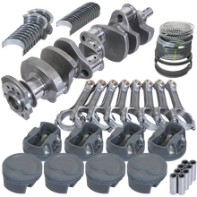 Load image into Gallery viewer, Eagle LT1350 1Pc 3.750in Crank 6.000in I-Beam Rods -16cc 4.060in Pistons Rotating Assembly fits Chevy - Side View