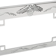 Load image into Gallery viewer, Eagle License Plate Frame - Chrome - Main Product View