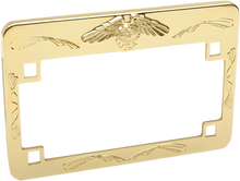 Load image into Gallery viewer, Eagle License Plate Frame - Gold