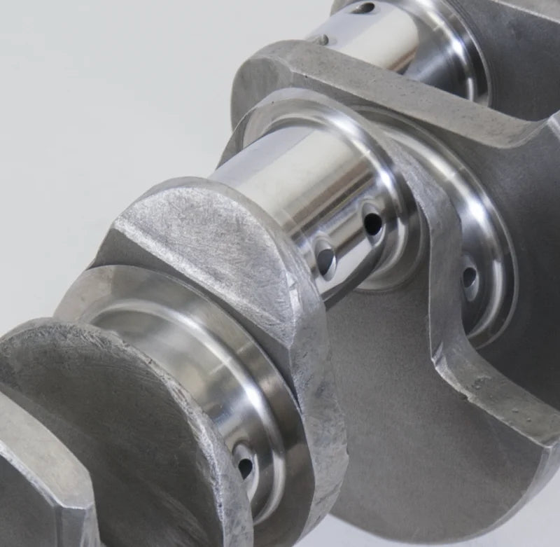 Eagle Oldsmobile 455 4.500in Stroke 2.200in Rod Journals Cast Crankshaft - Back View