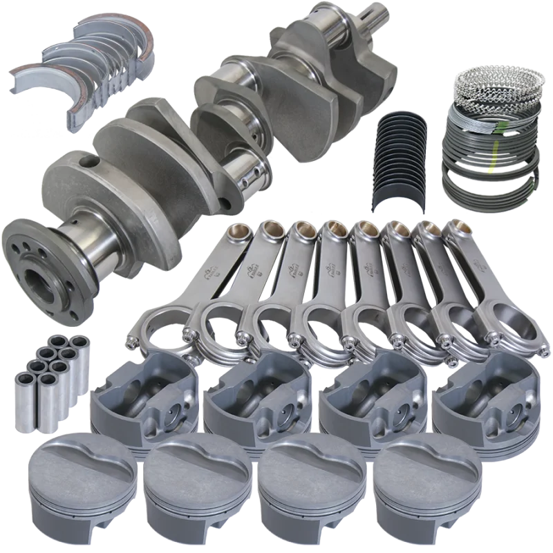 Eagle Pontiac 400 4.250in Crank 6.800in H-Beam -6cc Flat Top 4.185in Pistons Rotating Assembly - Main Product View