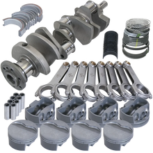 Load image into Gallery viewer, Eagle Pontiac 400 4.250in Crank 6.800in H-Beam -6cc Flat Top 4.185in Pistons Rotating Assembly - Main Product View