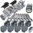 Load image into Gallery viewer, Eagle Rotating Assembly 1Pc 3.750in Crank 6.000in H-Beam -16cc Inv Dome 4.030in Piston fits Chevy LT1 350 - Side View
