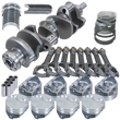 Load image into Gallery viewer, Eagle Rotating Assembly Kit w/ .060 Bore -6.5cc Dome Pistons fits Ford 351 / Ford Windsor - Side View