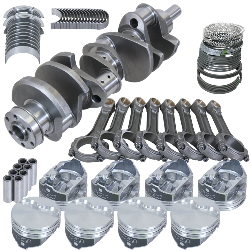 Eagle Rotating Assembly Kit w/ .060 Bore -6.5cc Dome Pistons fits Ford 351 / Ford Windsor - Side View