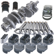 Load image into Gallery viewer, Eagle SVO 4.000in Crank 2.750in Mains 6.250in H-Beam 4.040in Pistons Rotating Assembly fits Ford 351W - Side View
