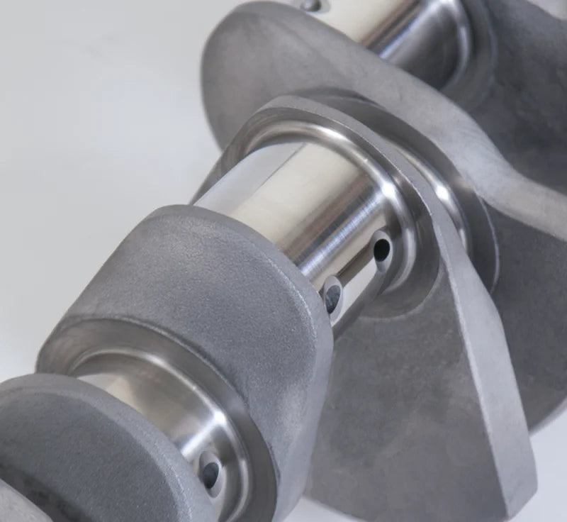 Eagle Small Journal 283-327 Stock Stroke Forged 4340 Chromoly Crankshaft fits Chevrolet - Side View