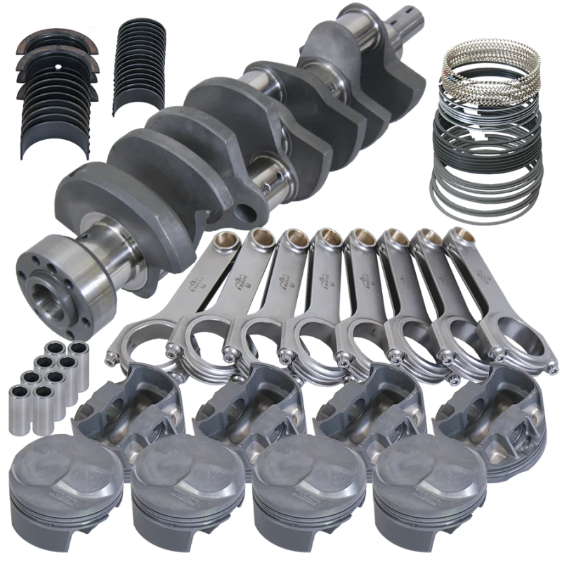 Eagle Tall 1Pc 4.250in Crank 6.800in H-Beam 43cc Dome 4.320in Pistons Rotating Assembly fits Chevrolet 454 - Main Product ...