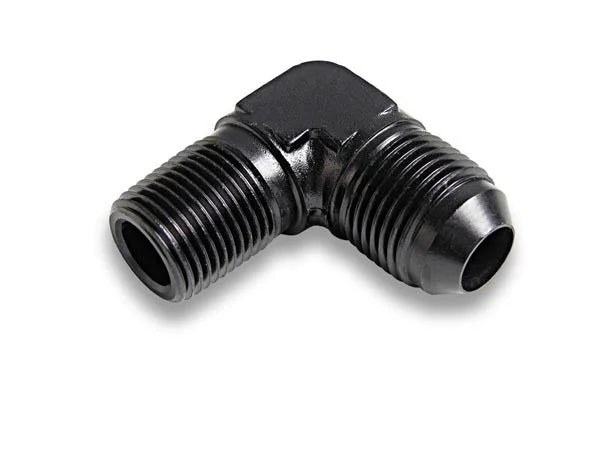 Earl's Performance #10 Male to 1/2in NPT 90 Deg Ano-Tuff Adapter AT982210ERL