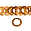 Load image into Gallery viewer, Earl's Performance 10mm Copper Washer Pk10 177101ERL