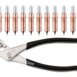 Load image into Gallery viewer, Earl's Performance 1/8" Clecos - Set of 10 pieces w/ Pliers. 043ERL - Main Product View