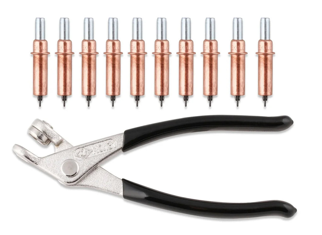 Earl's Performance 1/8" Clecos - Set of 10 pieces w/ Pliers. 043ERL - Main Product View
