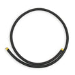 Load image into Gallery viewer, Earl's Performance -20 Double-Helix Ribbed PTFE Hose, Black Monofilament Braided, 150 PSI - 6FT 680620ERL - Side View