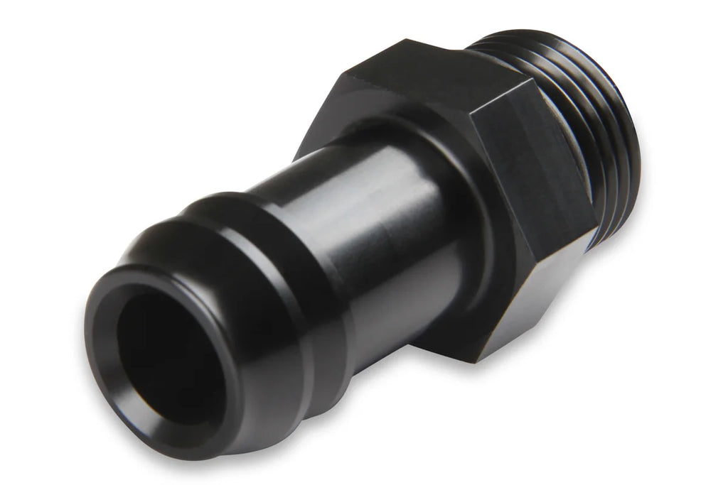 Earl's Performance 3/4 Hose Male to #10 ORB Male Fitting - Black AT785013ERL