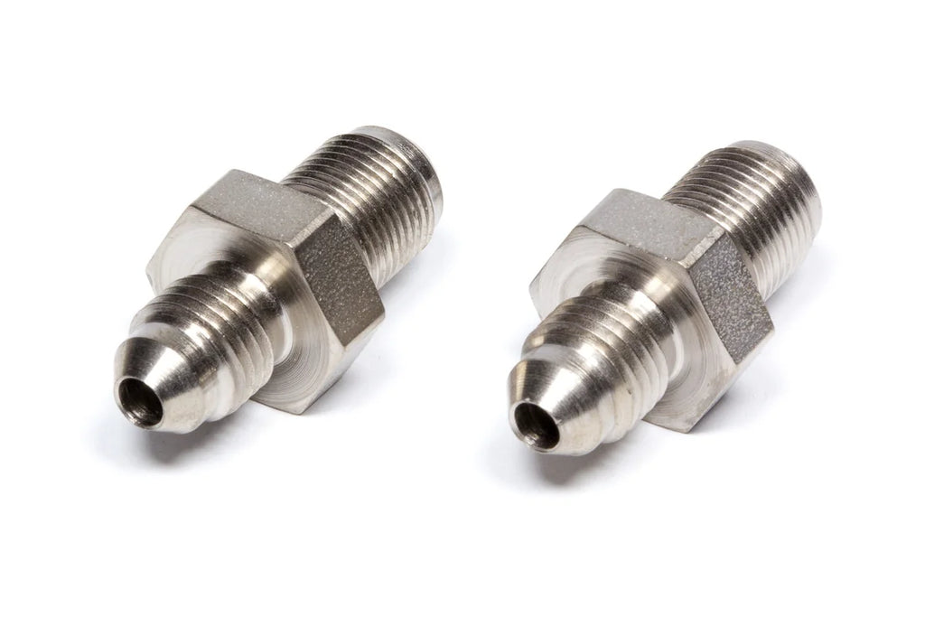 Earl's Performance #4 to 12mm Adapter Fittings (2pk) Uniflare 592054ERL