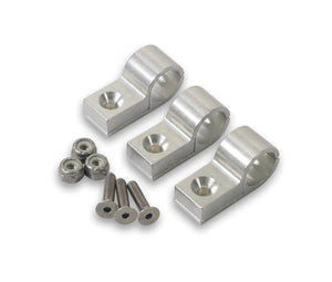 Earl's Performance 5/16in Polished Alum Line Clamps (6pk) 170205ERL