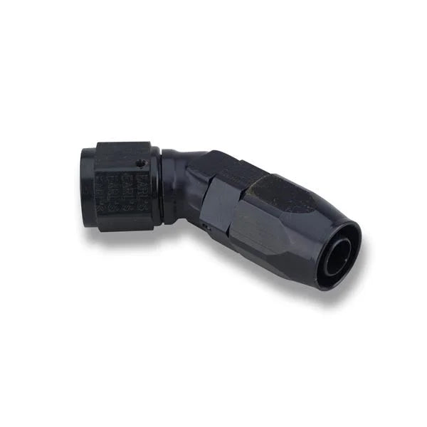 Earl's Performance #6 45 Deg Ano-Tuff Hose End - Low Profile AT804506ERL
