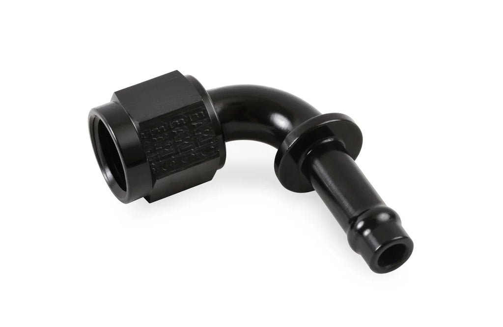 Earl's Performance -6 90 DEG TO 3/8" Earl's VAPOR GUARD HOSE END 759166ERL - Main Product View