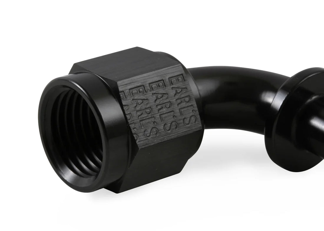 Earl's Performance -6 90 DEG TO 3/8" Earl's VAPOR GUARD HOSE END 759166ERL - Additional View 6