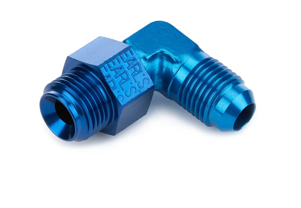 Earl's Performance -6 Male 90 Deg to 5/8-18 Male Adapter Fitting 949096ERL