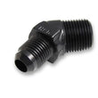 Load image into Gallery viewer, Earl's Performance #6 Male to 1/4in NPT 45 Deg Ano-Tuff Adapter AT982306ERL