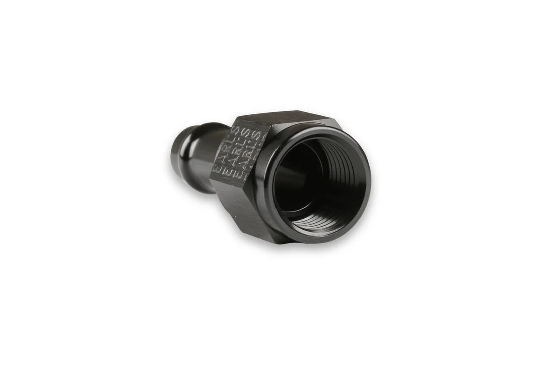 Earl's Performance -6 ST. TO 3/8" Earl's VAPOR GUARD HOSE END 750166ERL - Back View