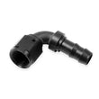 Load image into Gallery viewer, Earl's Performance 6an 90-Deg to 3/8 Male Barb Hose End - Black AT709167ERL