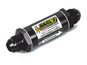 Earl's Performance 6an Fuel Filter w/85 Micron Screen Ano-Tuff AT230206ERL