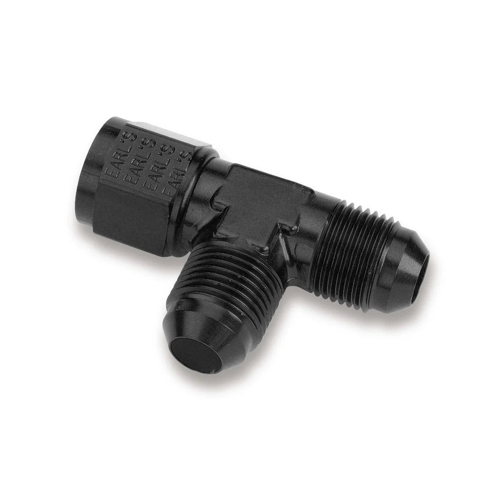 Earl's Performance Adapter Fitting Tee AN Female Swvl on Run 8an AT926108ERL