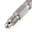 Load image into Gallery viewer, Earl's Performance Bleeder Screw w/ M10 x 1.5 Threads to -4 AN Male LS642001ERL - Back View