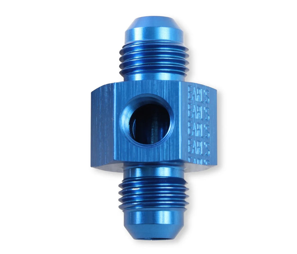 Earl's Performance CLEARANCE ITEM / ALL SALES FINAL - 8AN Male to -8AN Male - 1/8" NPT in Hex 100196ERL - Back View