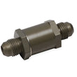 Load image into Gallery viewer, Earl's Performance Check Valve - 4AN Male – Stainless Steel Hinge Door with GF-600S Viton® Seal 253004ERL - Side View