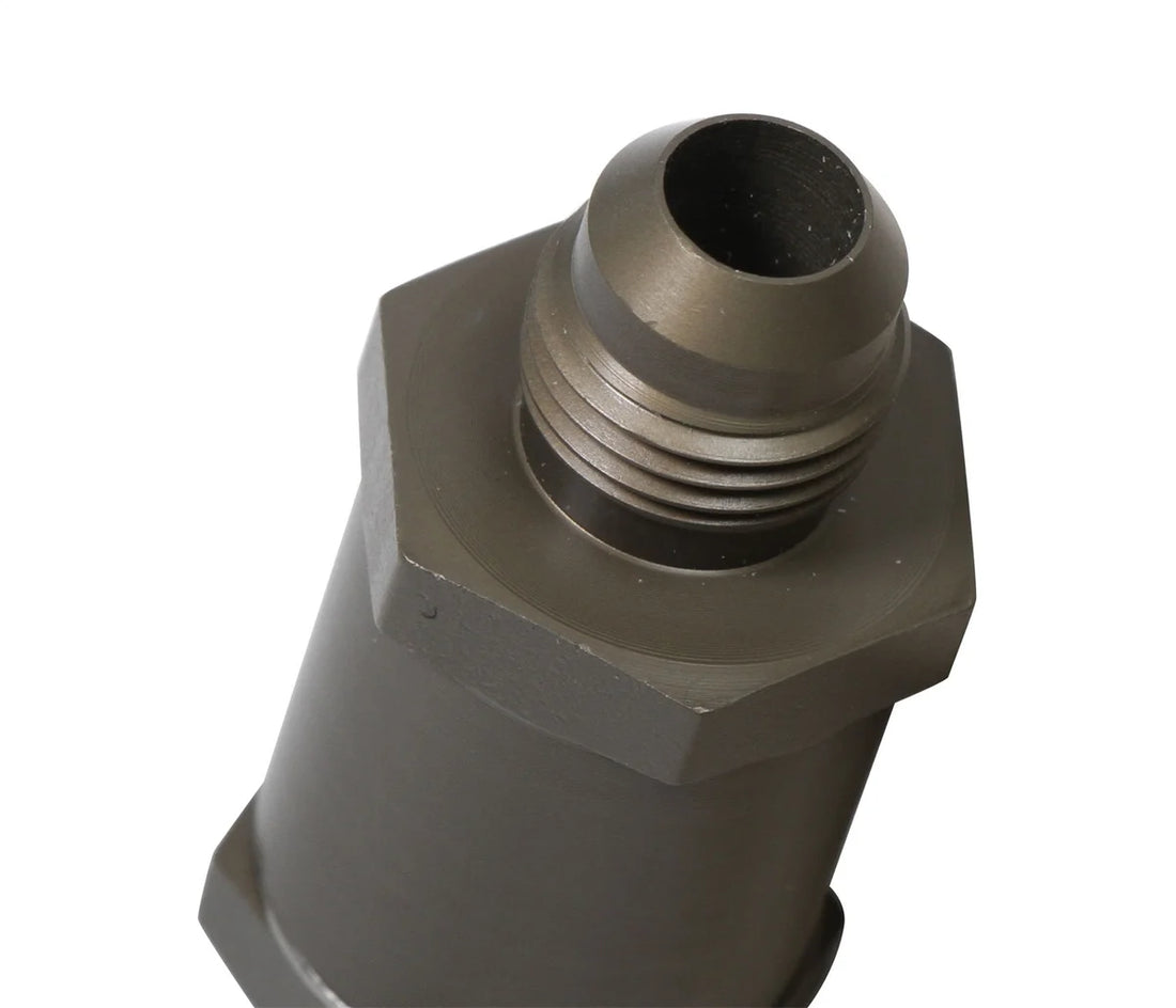 Earl's Performance Check Valve - 4AN Male – Stainless Steel Hinge Door with GF-600S Viton® Seal 253004ERL - Detail View