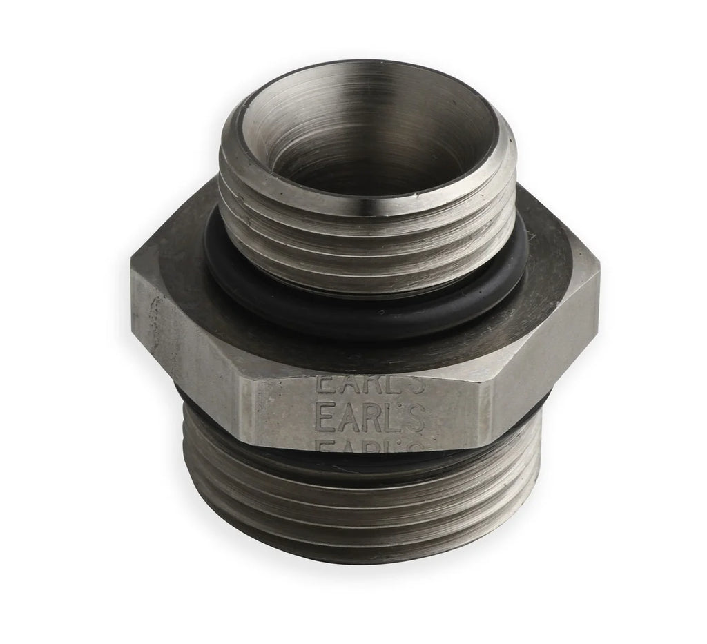 Earl's Performance Earl's -12 O-Ring Port to -16 O-Ring Port 965115ERL - Side View