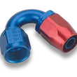 Load image into Gallery viewer, Earl's Performance Earls 150 Degree Auto-Fit Hose End AN -6 - Red/Blue 315006ERL - Main Product View