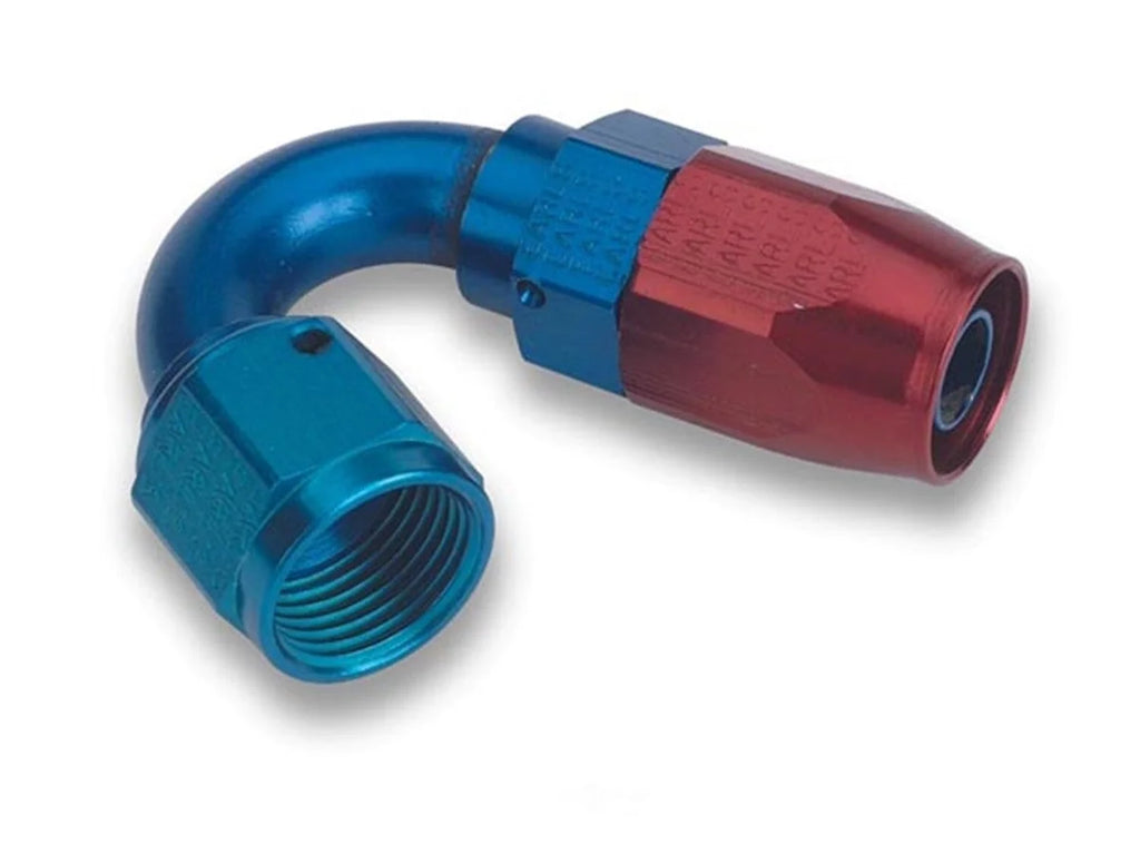 Earl's Performance Earls 150 Degree Swivel-Seal® Hose End AN -12 - Red/Blue 815012ERL