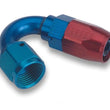 Load image into Gallery viewer, Earl's Performance Earls 150 Degree Swivel-Seal® Hose End AN -8 - Red/Blue 815008ERL
