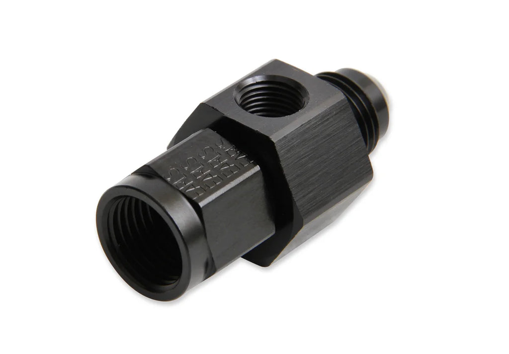 Earl's Performance Earls - 1/8" NPT in Hex-6AN Male to -6AN Female AT100199ERL - Back View