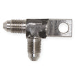 Load image into Gallery viewer, Earl's Performance Earl's -3 Male to -3 Male 90 Degree Frame Saver w/ Bolt-On Mount 6453793ERL