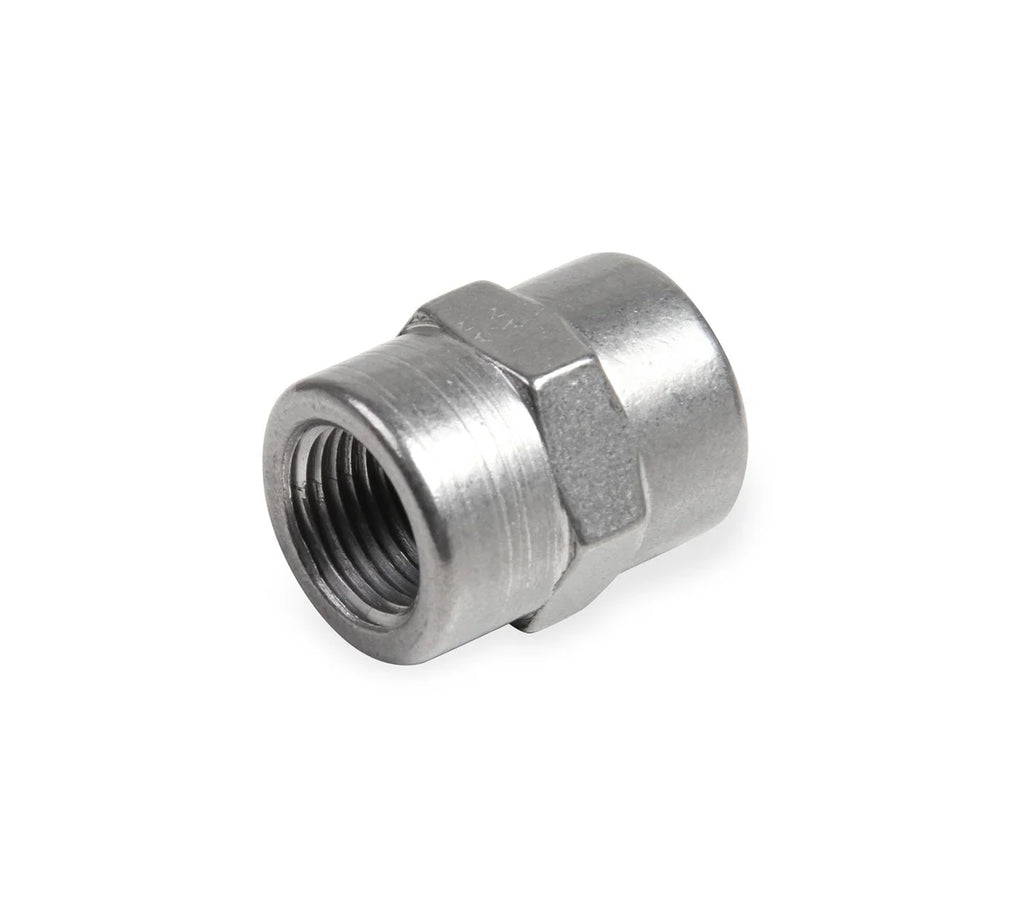 Earl's Performance Earl's 3/8" NPT to 3/8" NPT Female Coupling - Stainless Steel SS991003ERL