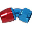 Load image into Gallery viewer, Earl's Performance Earls 45 Degree Auto-Fit Hose End AN -20 - Red/Blue 304620ERL - Main Product View