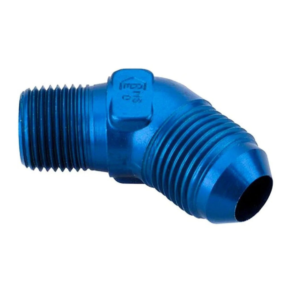 Earl's Performance Earl's 45 Degree Elbow Male AN -8 to 1/4" NPT 982307ERL - Main Product View