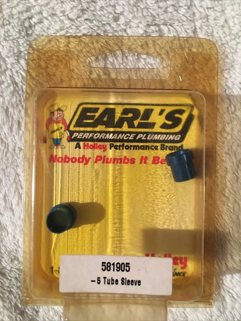 Earl's Performance Earl's -5 Aluminum Tube Sleeve 581905ERL - Main Product View