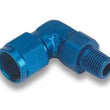 Load image into Gallery viewer, Earl's Performance Earl's 90 Degree -10 AN Female to 1/2" NPT Male Swivel 923110ERL
