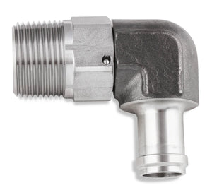 Earl's Performance Earl's 90 Degree 5/8" Hose to 3/4" NPT Male Elbow - with Swivel SS988409ERL - Main Product View