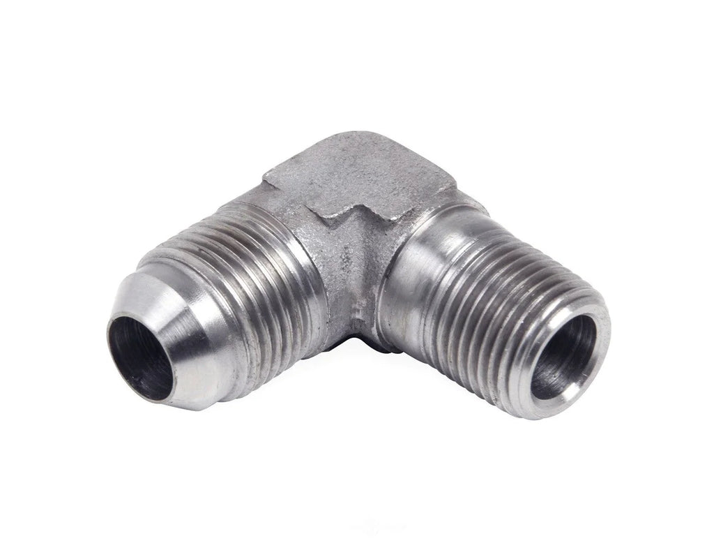 Earl's Performance Earl's 90 Degree Elbow Male AN -8 to 1/2" NPT - Stainless Steel SS982288ERL