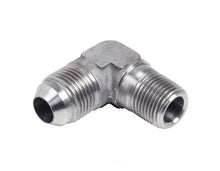 Load image into Gallery viewer, Earl's Performance Earl's 90 Degree Elbow Male AN -8 to 1/2" NPT - Stainless Steel SS982288ERL