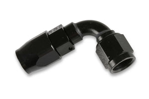 Earl's Performance Earls 90 Degree Swivel-Seal® Hose End AN -6 - Black AT809106ERL - Main Product View