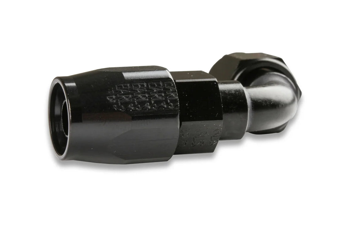 Earl's Performance Earls 90 Degree Swivel-Seal® Hose End AN -6 - Black AT809106ERL - Installation View
